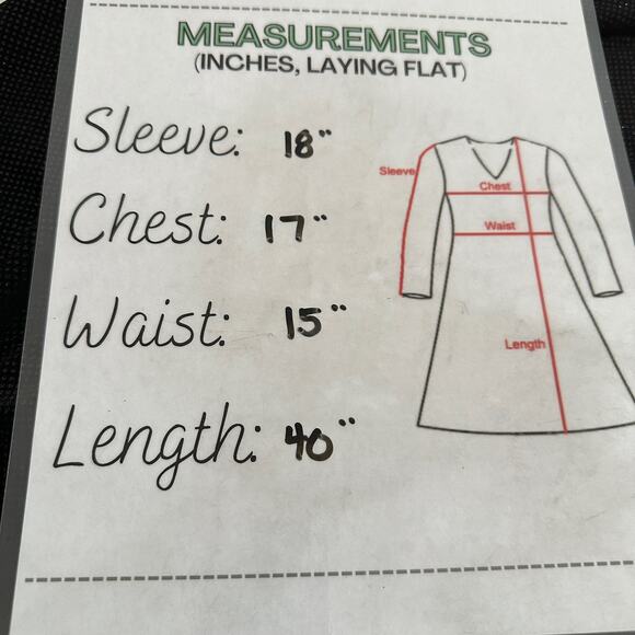 ANNE KLEIN | Long Sleeve Faux Wrap Dress Women's NEW Size 12 Black Shimmer Disco - Picture 7 of 13